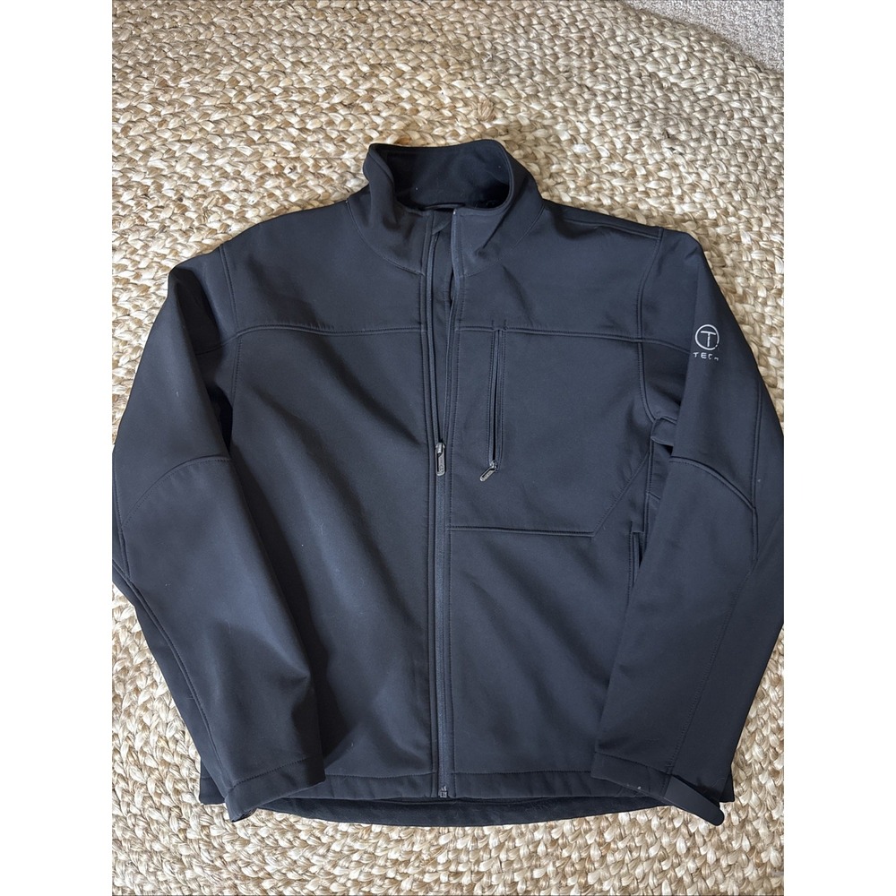 TUMI‎ T Tech Jacket Shell Grey L Large Luxury Protection Men's Gear